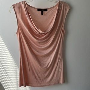 Drape neckline top White House Black Market